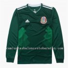 camiseta futbol Mexico primera equipacion 2018-2019 manga larga